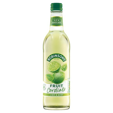 Robinsons Fruit Cordials Lime & Mint 500ml (Pack of 2)