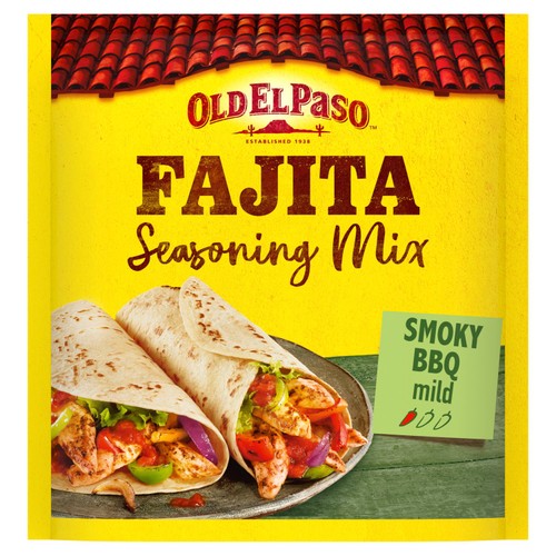 Old El Paso Smoky BBQ Fajita Seasoning Mix 35g (Pack of 2)