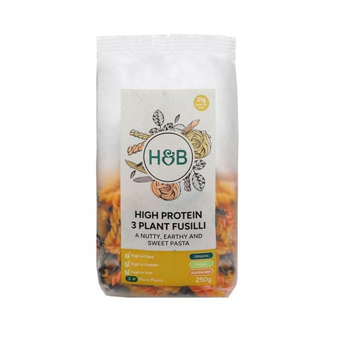 Holland & Barrett High Protein 3 Plant Fusilli 250g (Pack of 3)