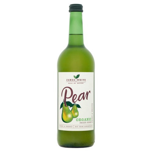James White Organic Pear Juice 750ml (Pack of 2)
