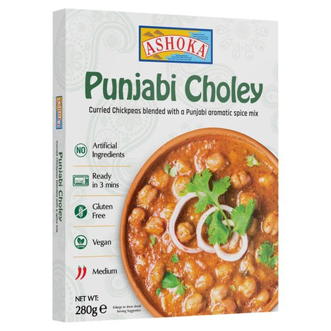Ashoka Heat to Eat Punjabi Choley 280g (Pack of 2)