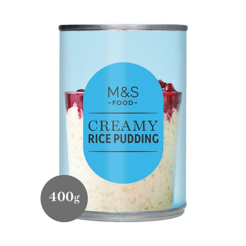 M&S Creamed Rice Pudding 400g (Pack of 2)