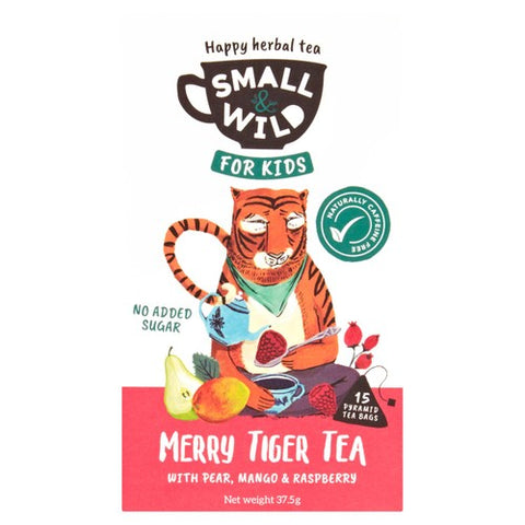 Small & Wild Merry Tiger Kids Tea 15's (Pack of 3)
