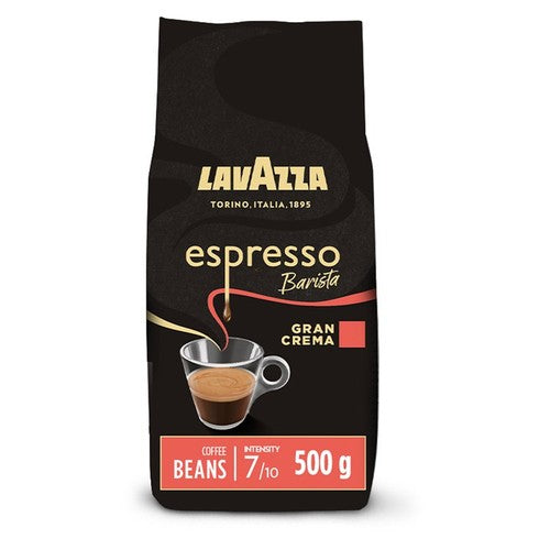 Lavazza Espresso Barista Gran Crema Beans 500g (Pack of 2)