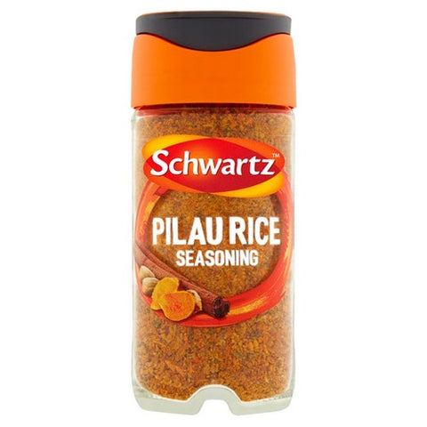 Schwartz Pilau Rice Seasoning Jar 65g (Pack of 3)