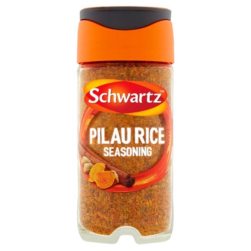 Schwartz Pilau Rice Seasoning Jar 65g (Pack of 3)