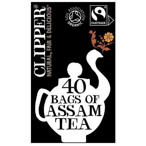 Clipper Organic Assam Tea Bags 40's (Pack of 2)