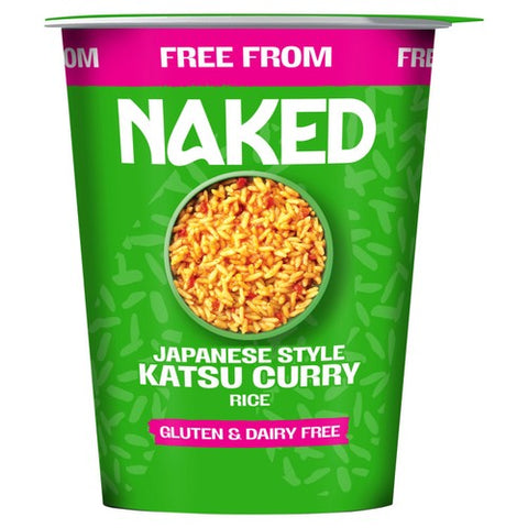 Naked Rice Free From Katsu Curry 78g (Pack of 2)