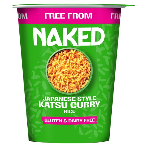 Naked Rice Free From Katsu Curry 78g (Pack of 2)