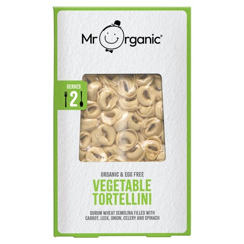 Mr Organic Vegetable Tortellini 250g (Pack of 3)