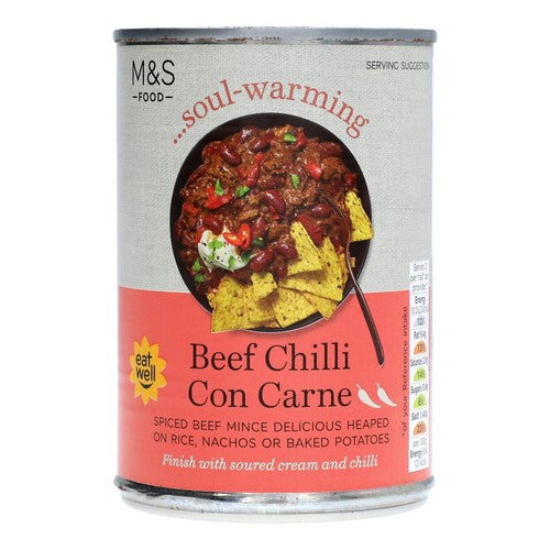 M&S Chilli Con Carne 400g (Pack of 2)