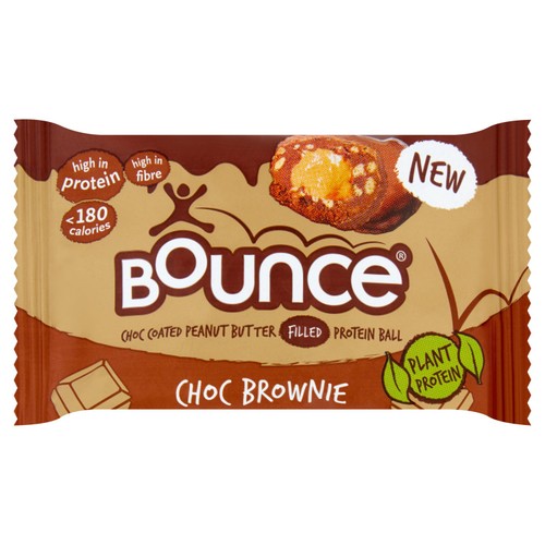 Bounce Dipped Choc Brownie Protein Ball 40g (Pack of 3)