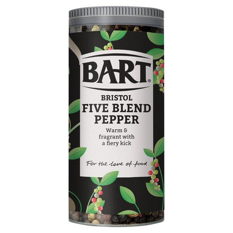 Bart Bristol Blend Five Pepper 92g (Pack of 2)