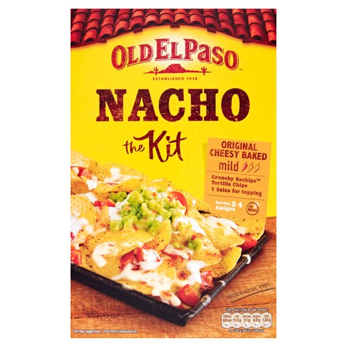Old El Paso Mexican Original Cheesy Baked Nacho Kit 505g (Pack of 2)