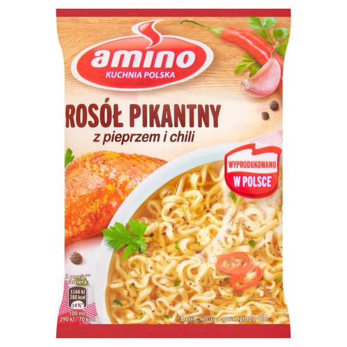 Amino Spicy Chicken Noodles 58g (Pack of 3)