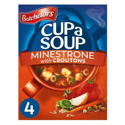 Batchelors Minestrone Cup A Soup 4 x 23.5g (Pack of 2)