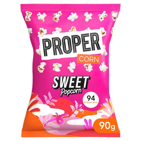 Propercorn Sweet Popcorn 90g (Pack of 6)