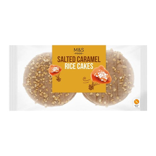 M&S Salted Caramel Rice Cakes 114g (Pack of 3)