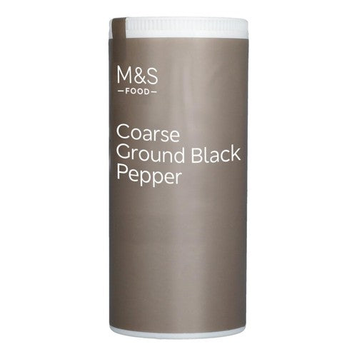Cook With M&S Coarse Ground Black Pepper 100g (Pack of 2)
