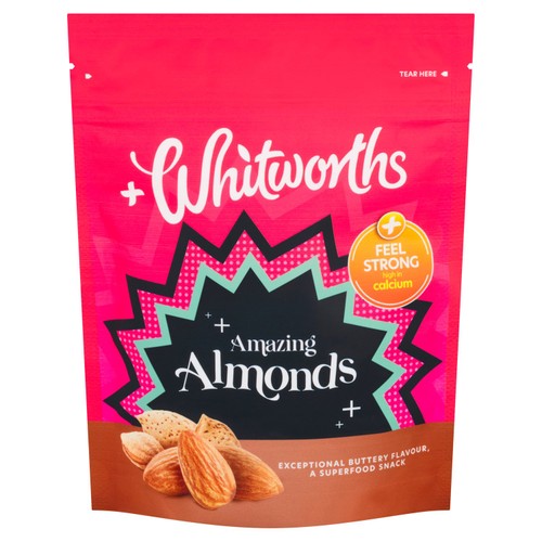 Whitworths ALMONDS 7X110G 110g (Pack of 3)