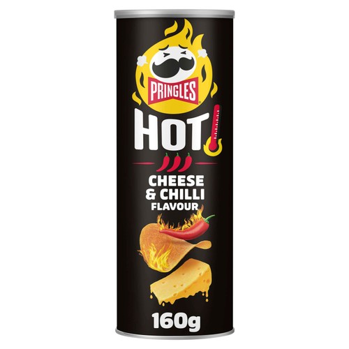 Pringles Hot Cheese & Chilli Sharing Crisps 160g (Pack of 3)