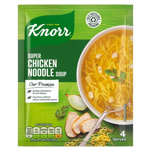 Knorr Super Chicken Noodle Soup 51g (Pack of 2)