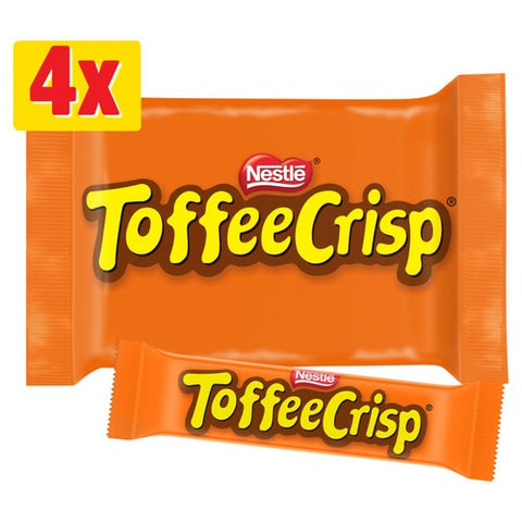 Toffee Crisp Biscuit Bars Multipack 4 x 38g (Pack of 3)