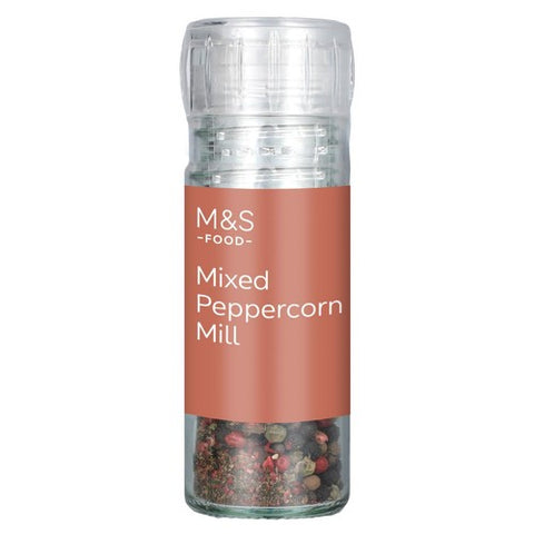 M&S Mixed Peppercorn Mill 40g (Pack of 2)