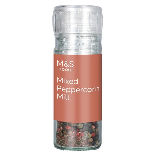 M&S Mixed Peppercorn Mill 40g (Pack of 2)