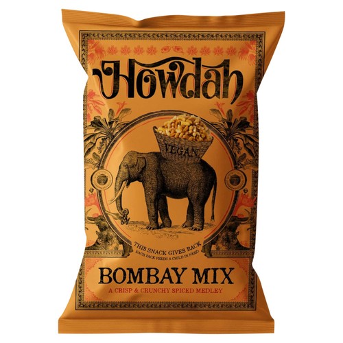 Howdah Bombay Mix 135g (Pack of 3)