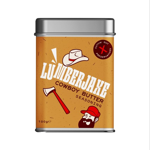 Lumberjaxe - Cowboy Butter Seasoning 100g (Pack of 2)