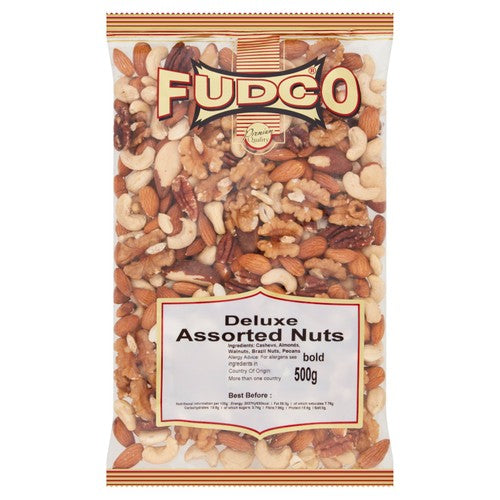 Fudco Assorted Nut Mix 500g (Pack of 3)