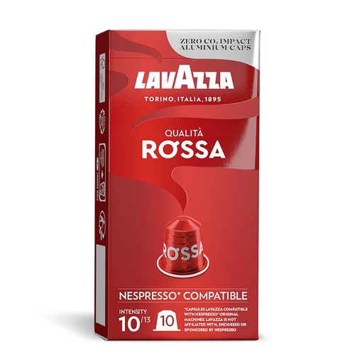Lavazza Qualita Rossa Nespresso Capsules, 10 pods pack (Pack 3)