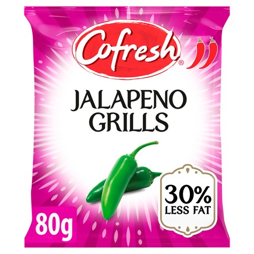 Cofresh Jalapeno Potato Grills 80g (Pack of 6)
