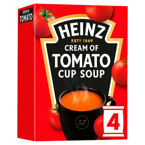 Heinz Tomato Cup Soup 4 x 22g (Pack of 2)