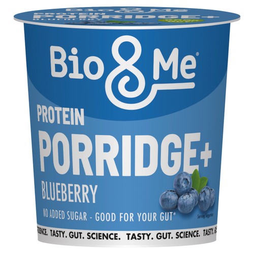 Bio&Me Blueberry Protein Porridge Pot 65g (Pack of 3)