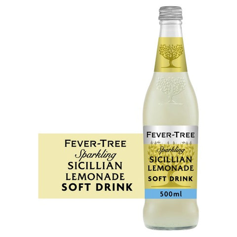 Fever-Tree Refreshingly Light Sicilian Lemonade 500ml (Pack of 6)