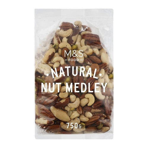 M&S Nut Medley 750g (Pack of 3)