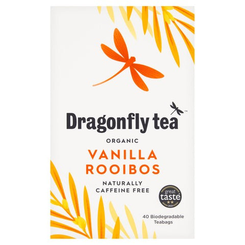 Dragonfly Rooibos Organic Vanilla 40's (Pack of 3)