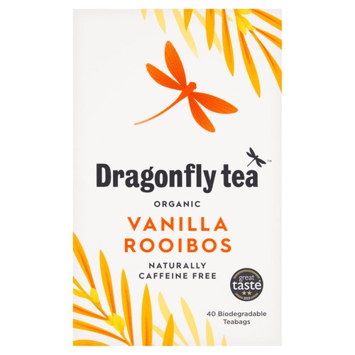 Dragonfly Rooibos Organic Vanilla 40's (Pack of 3)