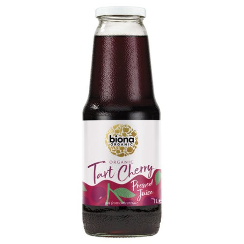 Biona Organic Tart Cherry Juice 1L (Pack of 2)