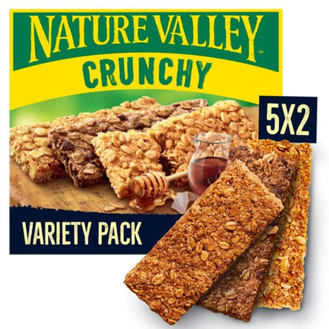 Nature Valley Crunchy Variety Pack Cereal Bars 5 x 42g (Pack of 3)