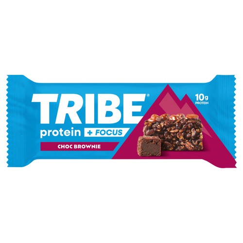 TRIBE Protein & Focus Choc Brownie 60g (Pack of 3)
