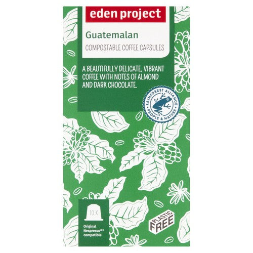 Eden Project Home compostable capsules - Guatemala, 10 pods pack (Pack 3)
