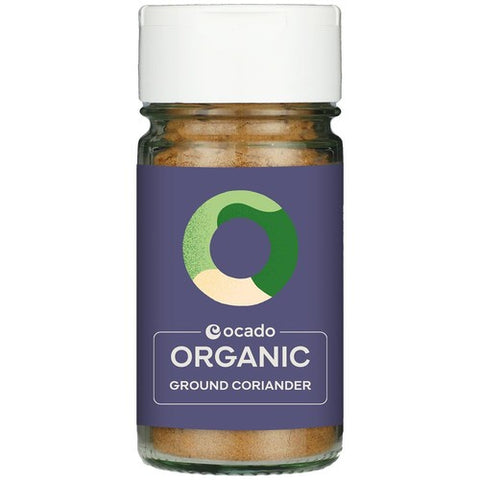 Ocado Organic Ground Coriander 40g (Pack of 2)