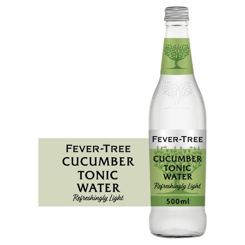 Fever-Tree Light Cucumber Tonic Water 500ml (Pack of 6)