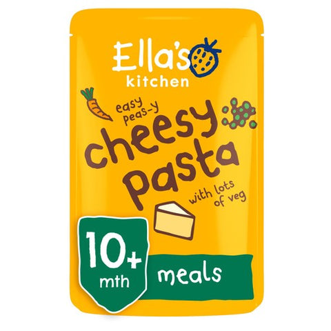Ella's Kitchen Cheesy Pasta Baby Food Pouch 10+ Months 190g (Pack of 3)