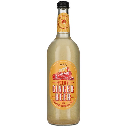 M&S Fiery Ginger Beer 750ml (Pack of 2)