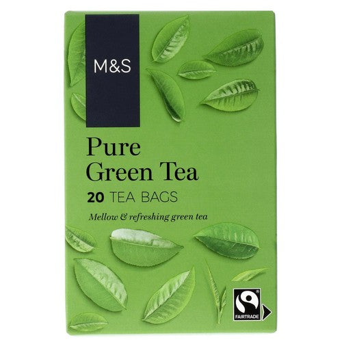M&S Green Tea Teabags 20's (Pack of 3)