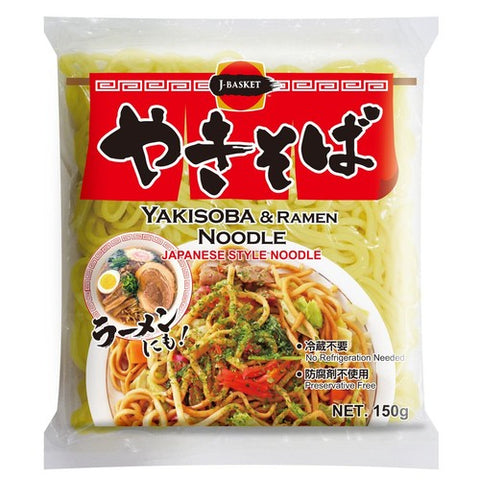 J-BASKET YAKISOBA NOODLE 150g (Pack of 3)